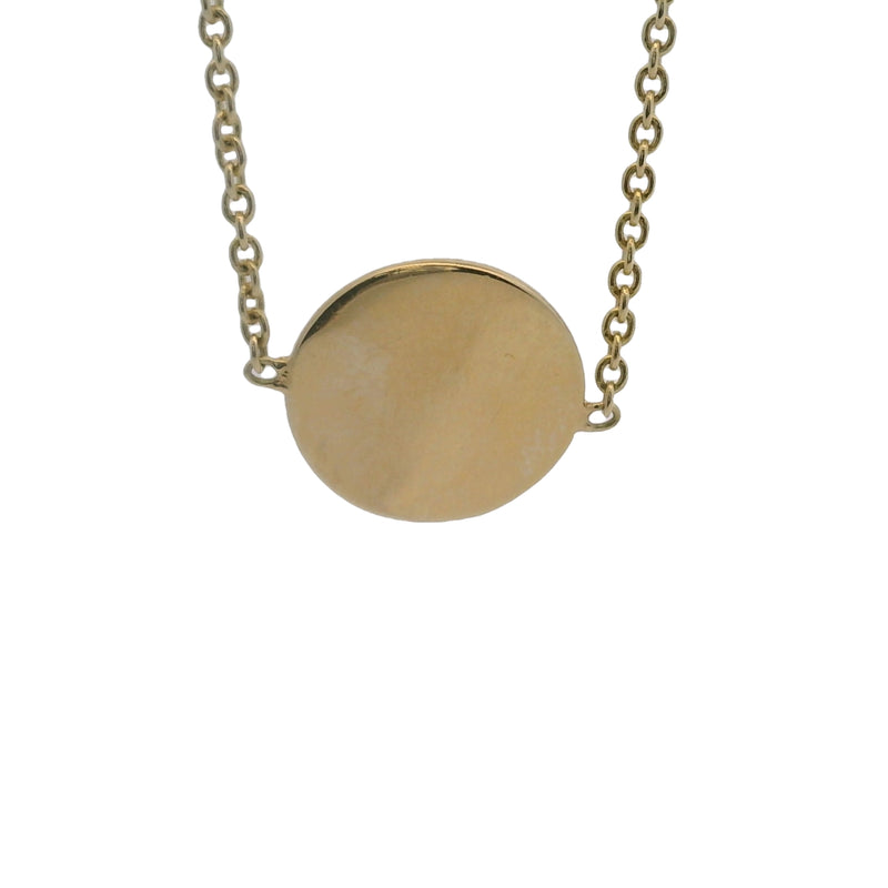 14kt Yellow Gold and Diamond Letter Initial R ID Station 6.25" Bracelet