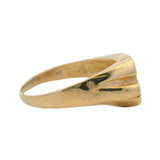 Vintage Solid 14kt Yellow Gold 9mm "Love" Word Ring Size 9.5