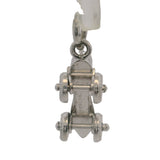 Vintage 925 Sterling Silver Roller skate Rollerblading Charm