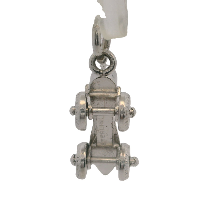 Vintage 925 Sterling Silver Roller skate Rollerblading Charm
