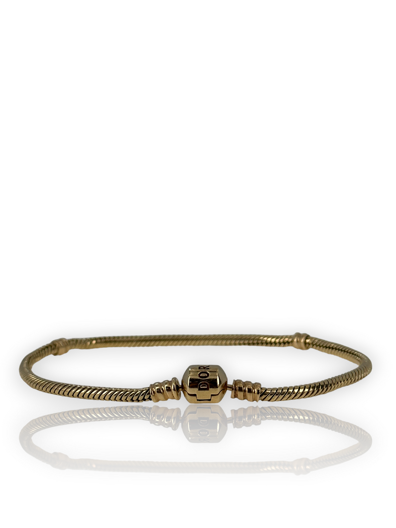 Pandora Moments Snake Chain 14k 585 Yellow Gold G585 Bracelet Retail $2675