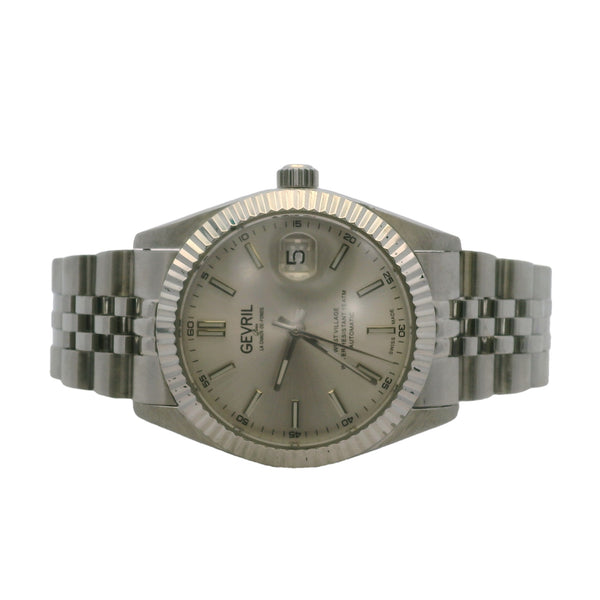 Gervil 48902 West Village Stainless Steel 40mm Automatic Watch