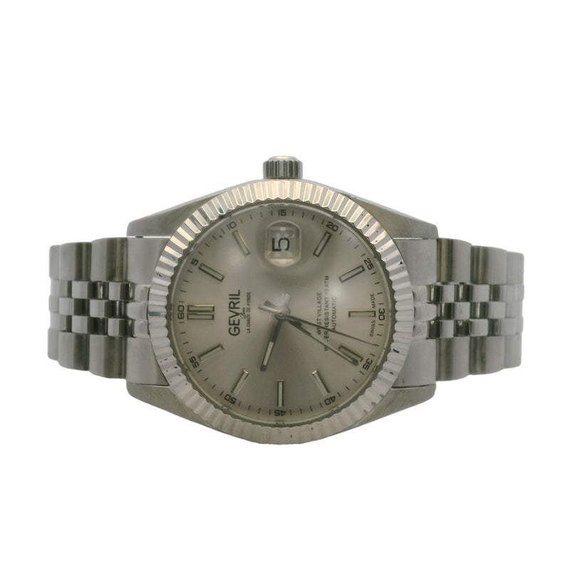 Gervil 48902 West Village Stainless Steel 40mm Automatic Watch
