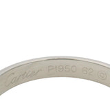 Cartier Solid 950 Platinum 4mm Classic Wedding Band Ring Size 62 10