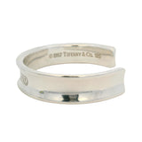 Vintage 1997 Retired Tiffany & Co 1837 925 Sterling Silver 12mm Cuff Bracelet 6"