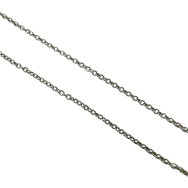 Tiffany & Co Sterling Silver 925 Cable 17" Chain Necklace