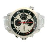 Louis Erard L'Esprit du Temps 77402 43mm White Dial Chrono Stainless Steel Watch
