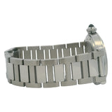 Cartier Pasha 4266 41mm Silver Dial Stainless Steel & Leather Watch Box & Papers