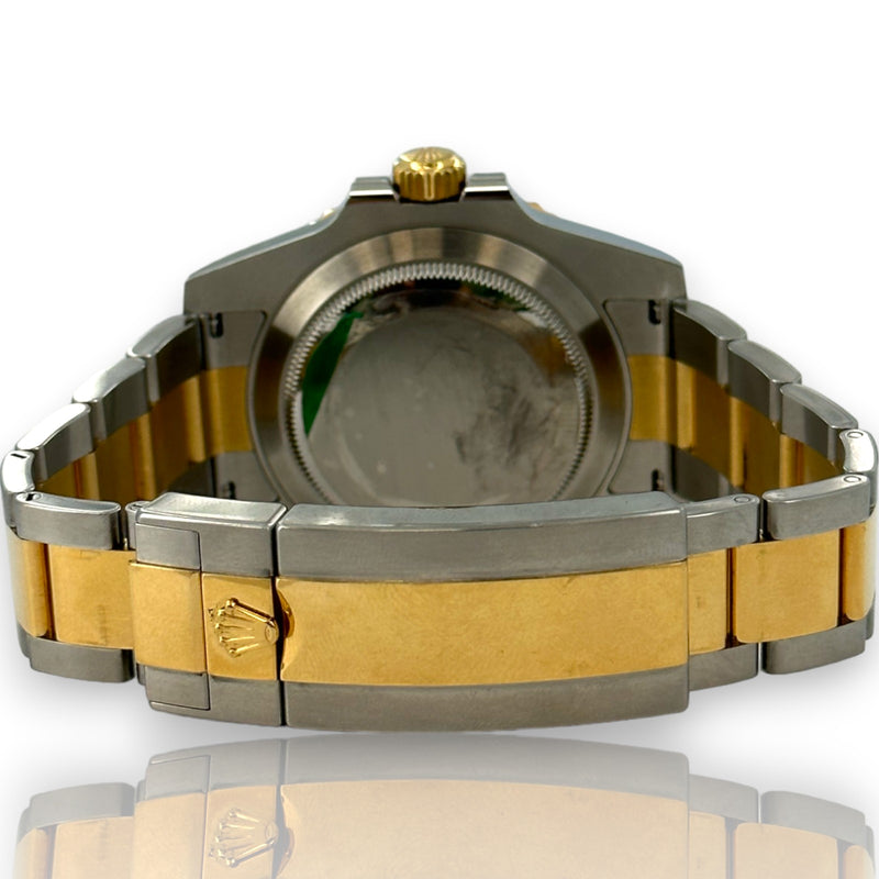 Rolex Submariner 116613 Two Tone Steel & Gold Ceramic 40mm Glidelock Watch