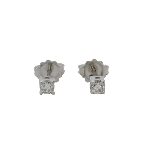 Swarovski 14kt White Gold Lab Created Diamond 0.30ctw Stud Earrings