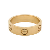 Cartier Solid 18kt Yellow Gold Classic LOVE Screw Ring Size 64 10 3/4