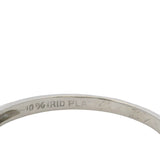 Vintage 1968 Solid Platinum and Diamond 0.35ctw Wedding Band Ring Size 7.25