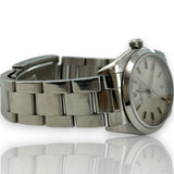 Rolex Oyster Perpetual 77080 31mm Mid-Size Steel Silver Watch