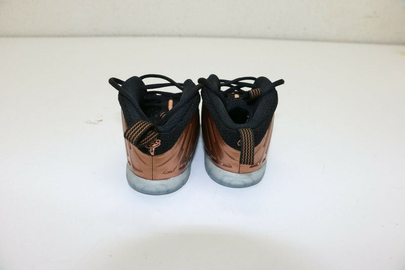 Nike Air Little Posite One TD Metallic Copper Black 723947-004 Toddler Size 6C