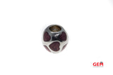 Pandora ALE Love You With Purple Enamel S925 Sterling Silver Charm Pendant Bead
