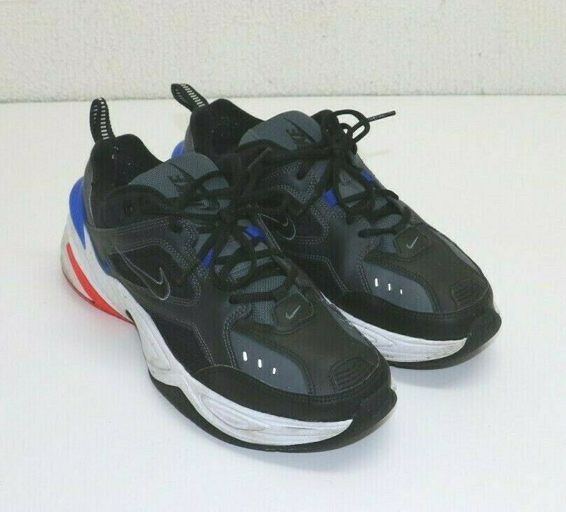 Nike M2K Tekno Paris Dark Grey Black Blue Mens Size 10.5 AV4789-003