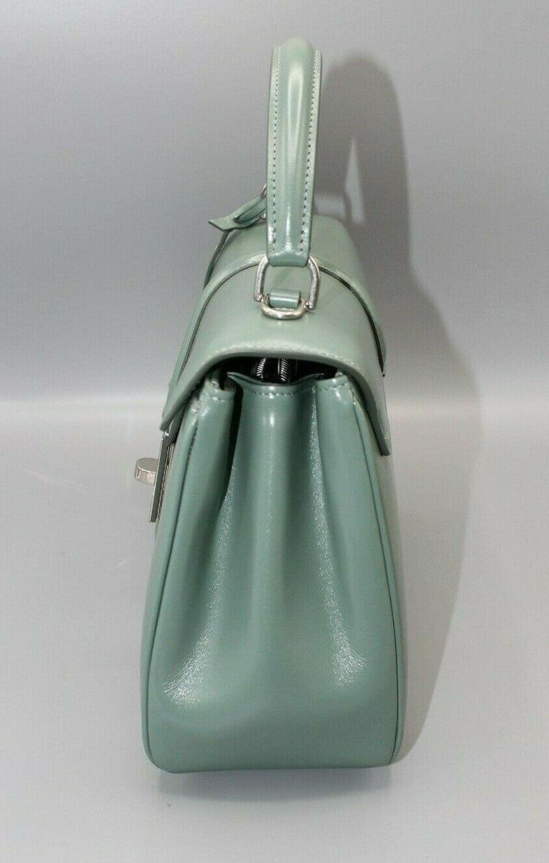 Celine 16 Bag Womens Medium in Celadon Satinated Calfskin 188003BEY.29CN