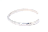 TA Richard Begay Carved 5mm 925 Sterling Silver Cuff Bracelet