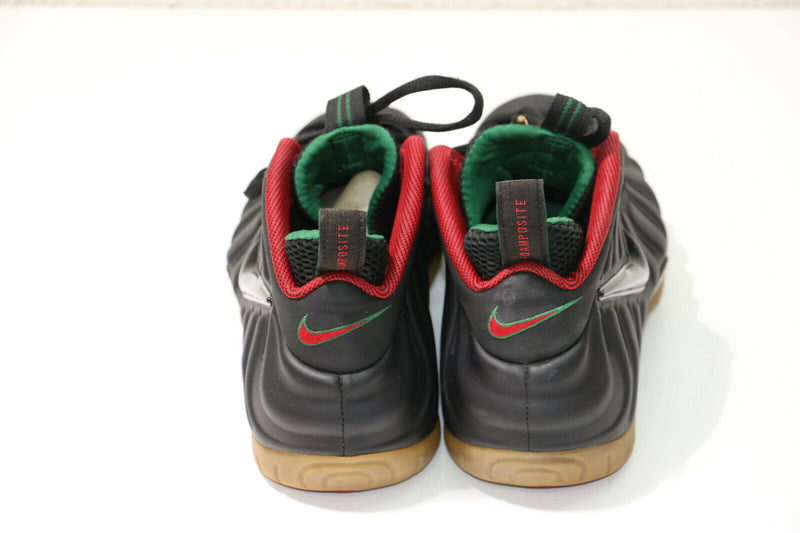 Nike Air Foamposite Pro 624041-004 Black/Red/Green Size 9.5