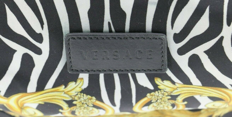 Versace Baroque Zebra Print Backpack DFZ5350