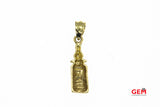 Baby Milk Bottle Solid 10K 375 Charm Pendant