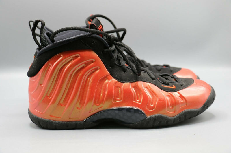 NIKE LITTLE POSITE FOAMPOSITE ONE US Size Y HABANERO 644791-600 Orange