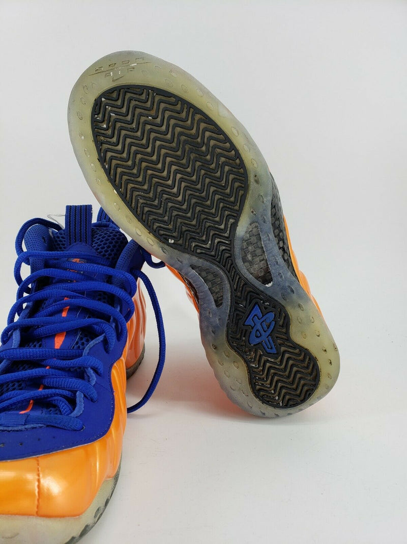 Nike Air Foamposite One 'Knicks' | Orange Blue | Sz 9.5 US, 43 EUR | 314996-801