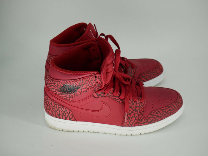 Nike Air Jordan 1 Retro High Gym Red Elephant Print Men US Size 9 839115 600