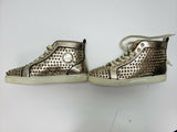 Christian Louboutin Louis Orlato Flat Gold Spike | Men's Sneakers | Size 9 US