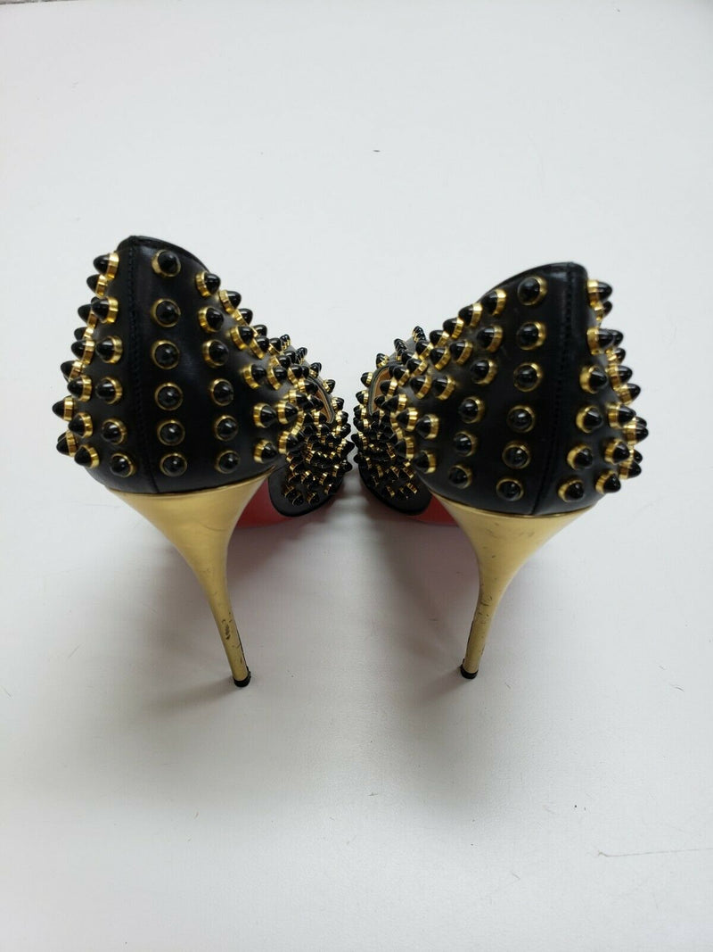 CHRISTIAN LOUBOUTIN Specchio Follies Cabo Spikes 100 Pumps | Size 8 US, 38.5 EUR