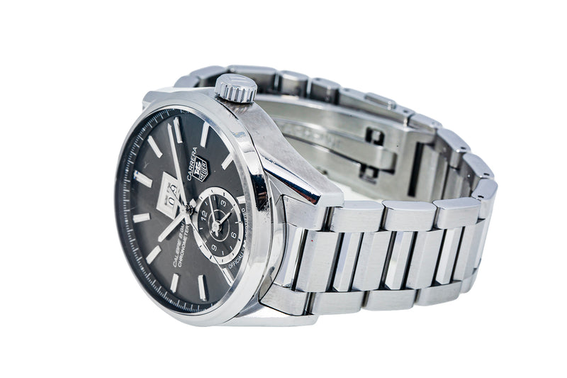 Tag Heuer WAR5012 Carrera GMT Calibre 8 Stainless Steel Watch