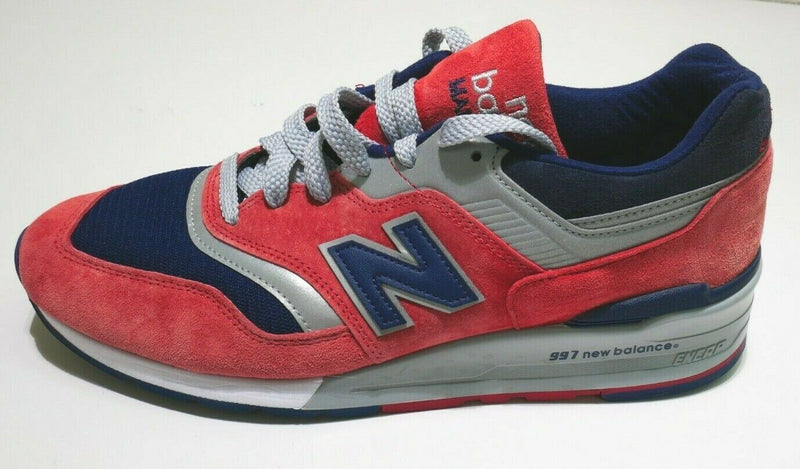 New Balance M997CSIY Red/Navy Mens Sneakers US Size 11 EUR 45 **READ**