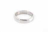 Tiffany & Co Classic Wedding Band Ring Platinum Pt950 4.5mm Size 8 1/4