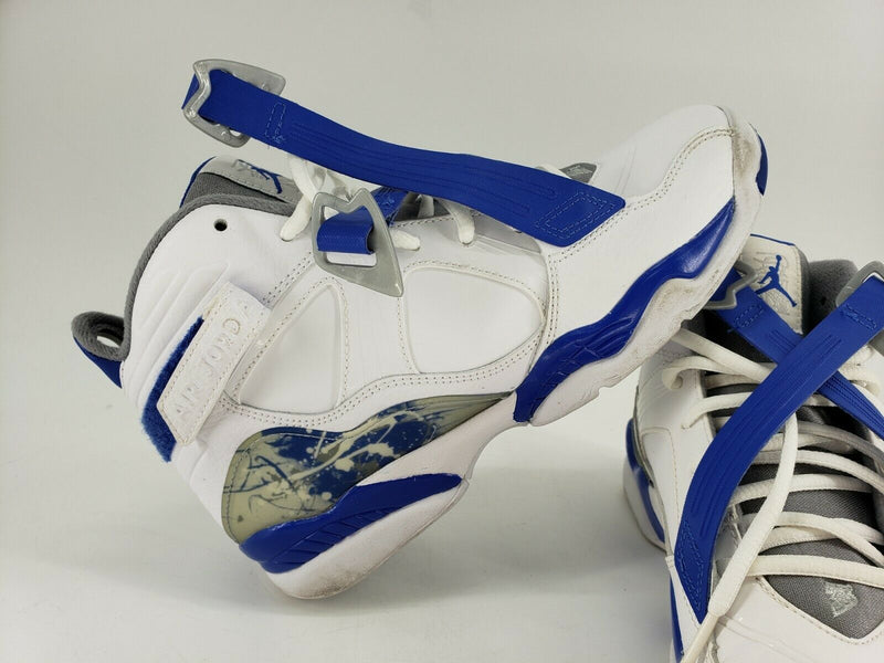 Nike Air Jordan 8 Retro Royals Youth Size 5.5Y Royal Blue White Gray 467808-102