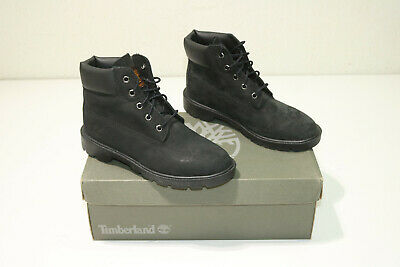 Timberland Juniors 6in Classic Boot Black Size 4Y TB010910