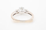 IGI Certified Diamond Engagement Ring 1.23ctw 14k White Gold Ring Size 8