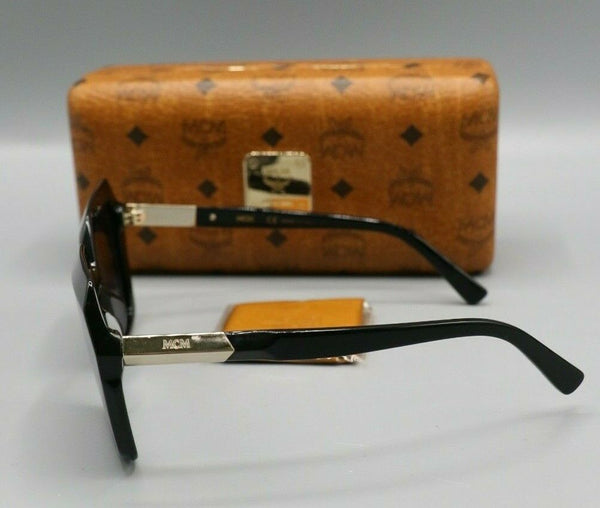 MCM 661S 001 Black Square Sunglasses 53mm with Case
