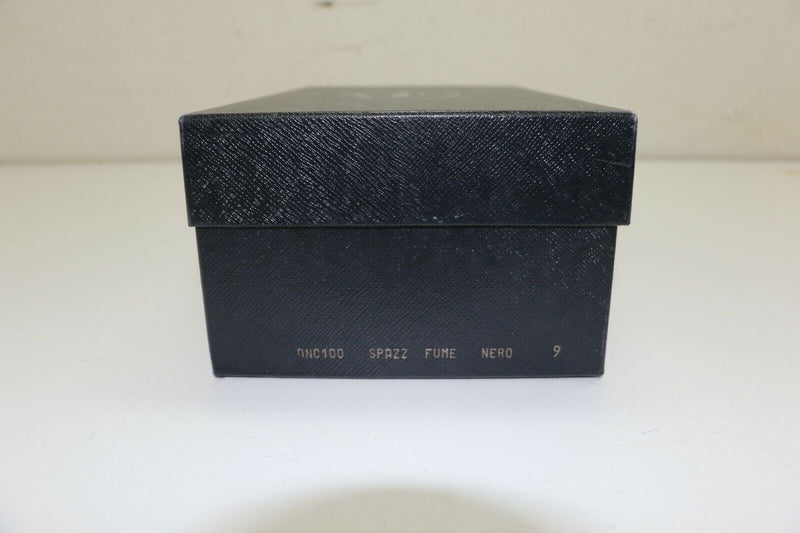 Prada DNC100 Luxury Derby Business Leather Shoes Black US 9