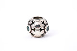 Pandora ALE Christmas Snowflake Blue Cubic Zirconia 925 Sterling Silver CZ Charm