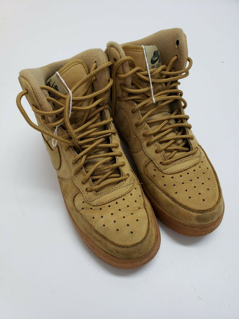 Nike Air Force 1 High LV8 GS 'Flax' | [807617-200] | Size 7Y US, 40 EUR