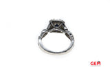 Vera Wang 14 KT Solid White Gold Diamond Engagement Ring