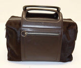 Salvatore Ferragamo AX-21 2834 Brown Pony Hair Boston Handbag