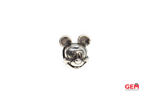 Pandora ALE Disney Mickey Mouse Head Bead 925 Sterling Silver Charm (1)