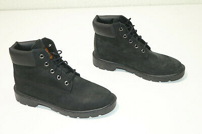 Timberland Juniors 6in Classic Boot Black Size 4Y TB010910