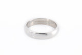 Tiffany & Co Classic Wedding Band Ring Platinum Pt950 4.5mm Size 8 1/4