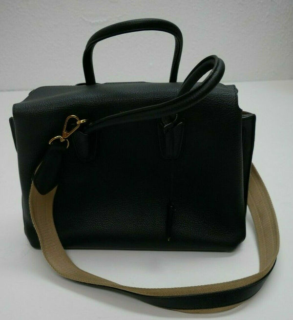 MCM Milla Leather Black Medium Handbag 10011702