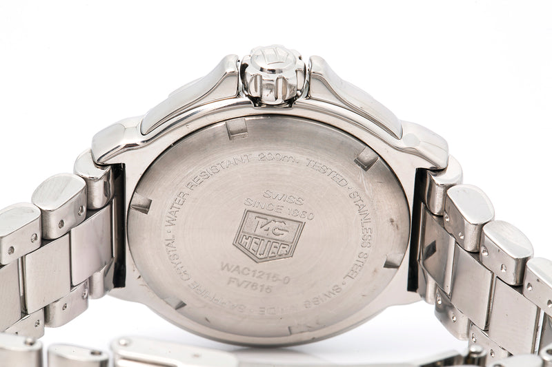 Tag Heuer WAC1215-0 Formula 1 36mm Diamond Bezel Blue Dial Stainless Steel Watch