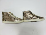 Christian Louboutin Louis Orlato Flat Gold Spike | Men's Sneakers | Size 9 US