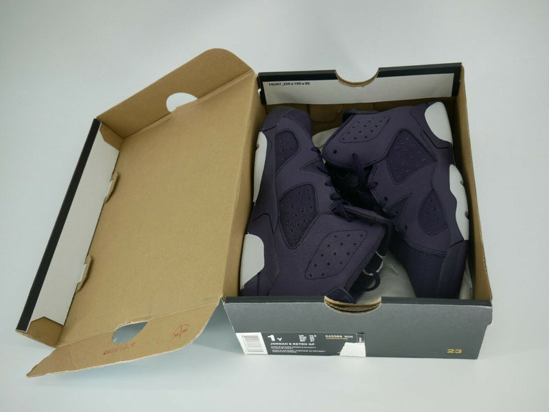 Nike Jordan 6 Retro GP Little Kid (PS) Sz 1y Purple 543389-509