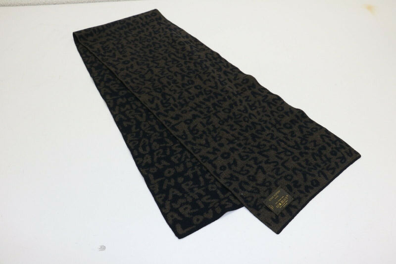 Louis Vuitton Men's Virgin Wool 401910 Scarf